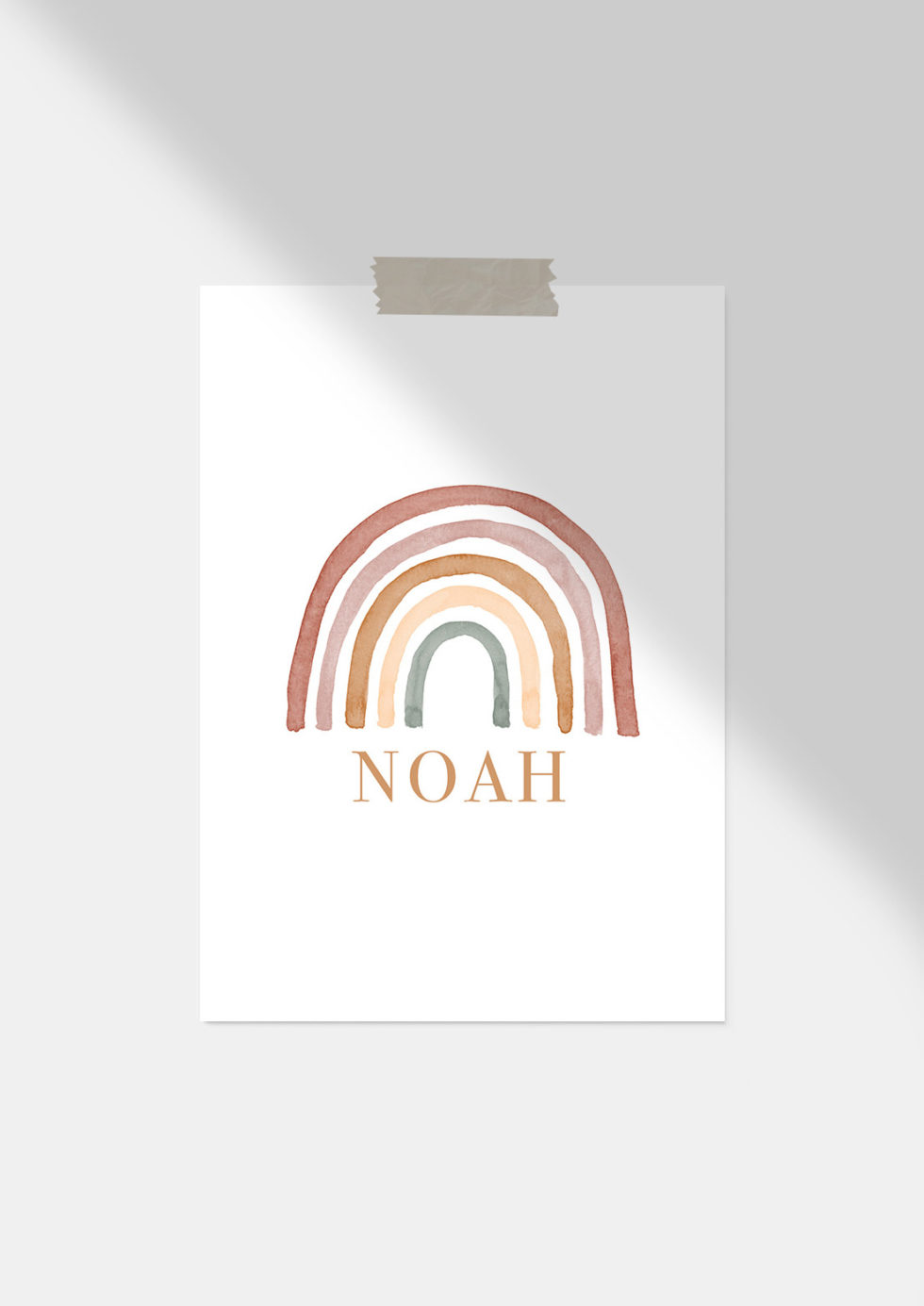 Boho Rainbow Print | Hello Dolly Designs