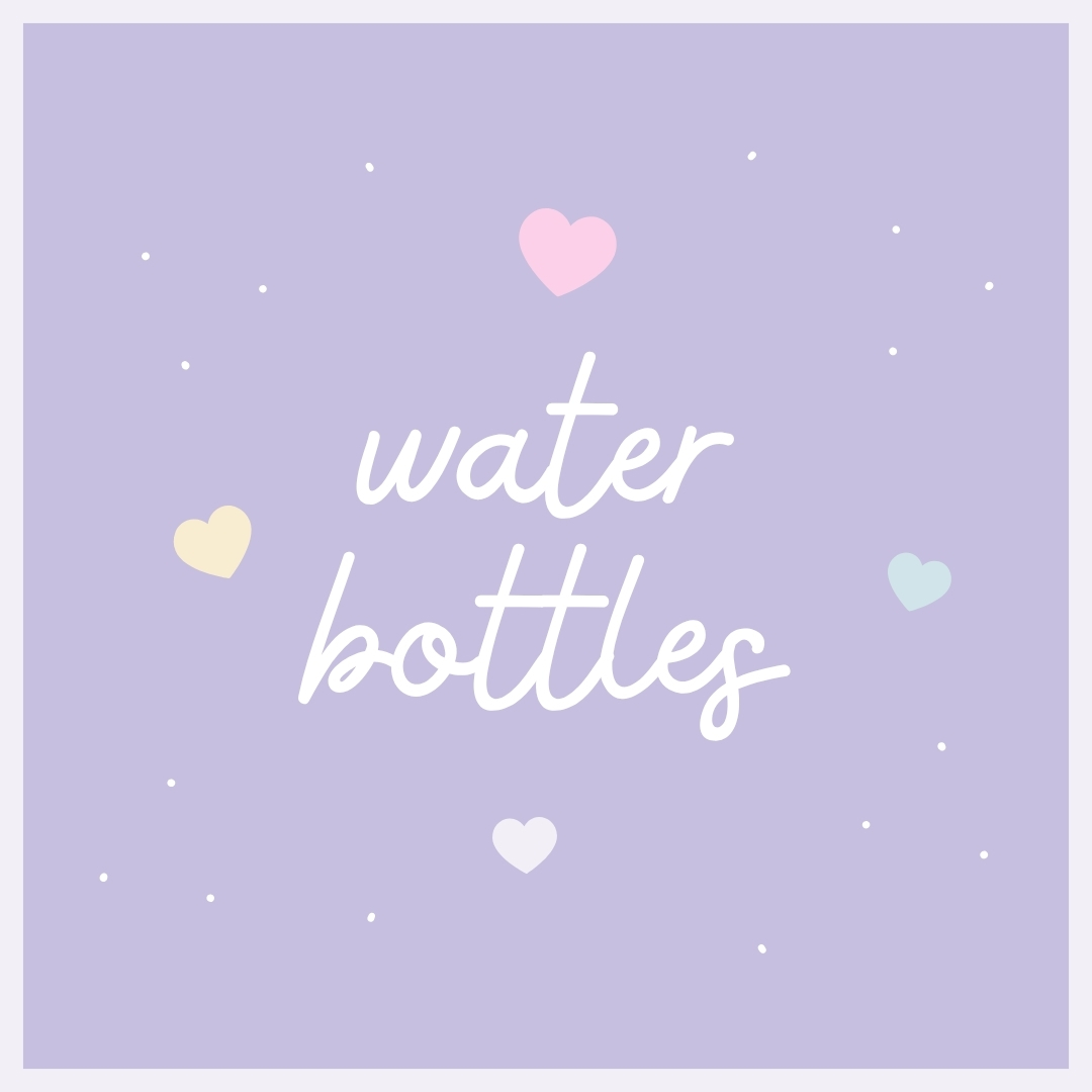 Water bottles
